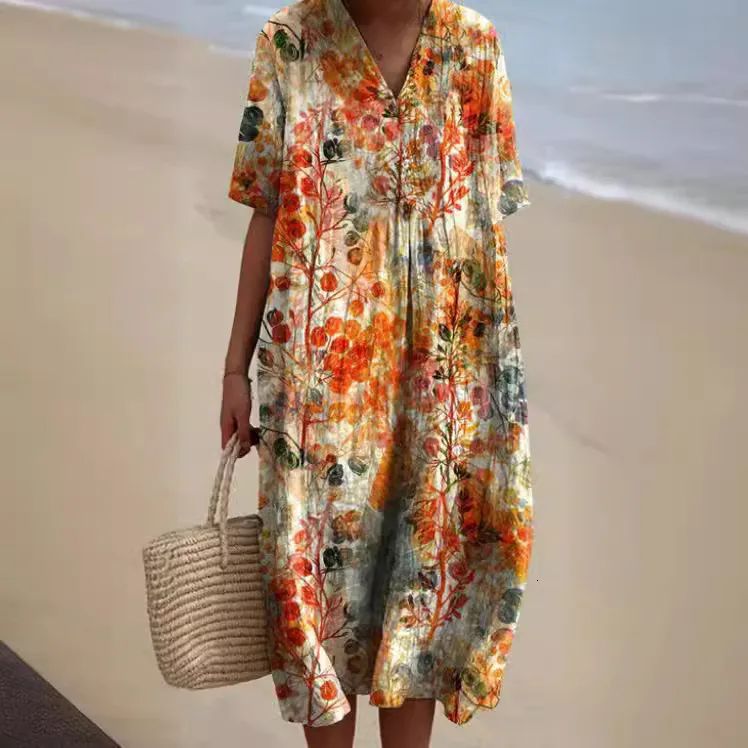 Yara | Easy Fit Patterned Dress