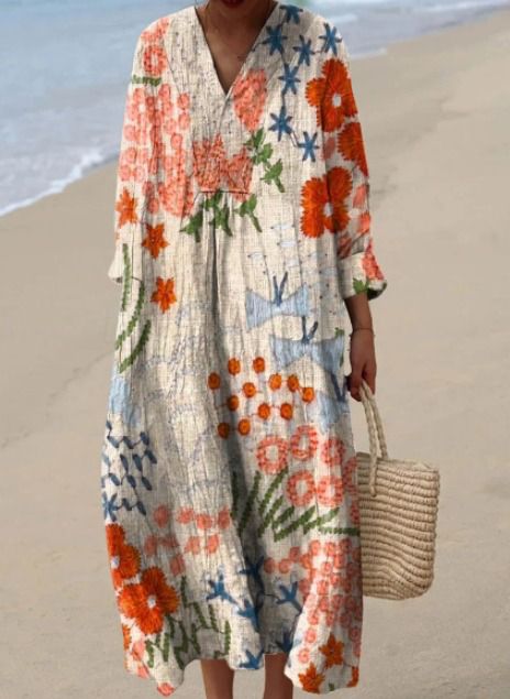 Edie | Flowy Ethnic Maxi