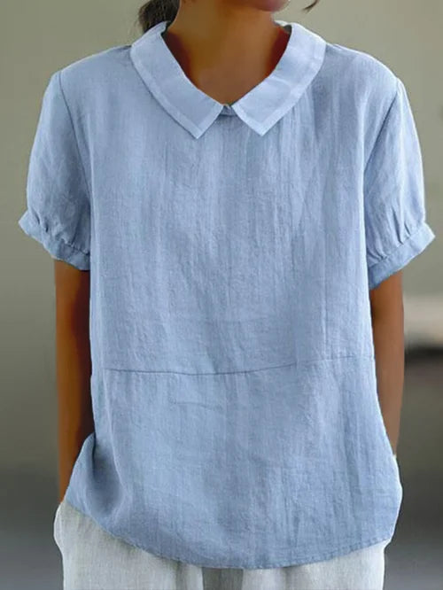 Fiorella | Collared Comfort Blouse