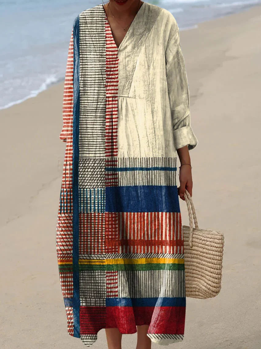 Mae | Comfortable Color Pop Dress