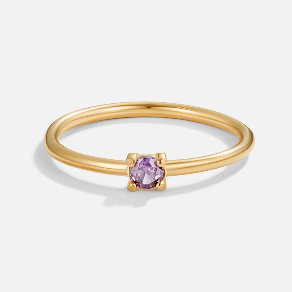 Marigold | Birthstone gold rings