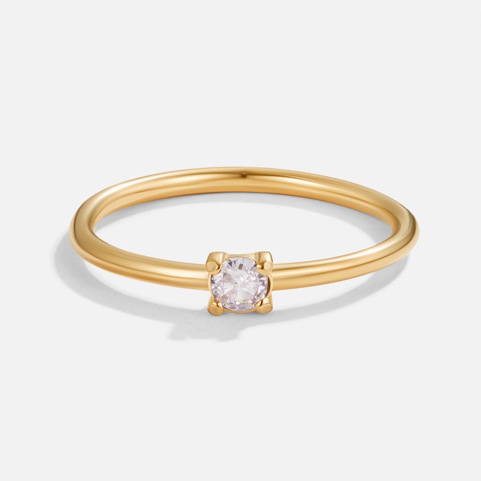 Marigold | Birthstone gold rings