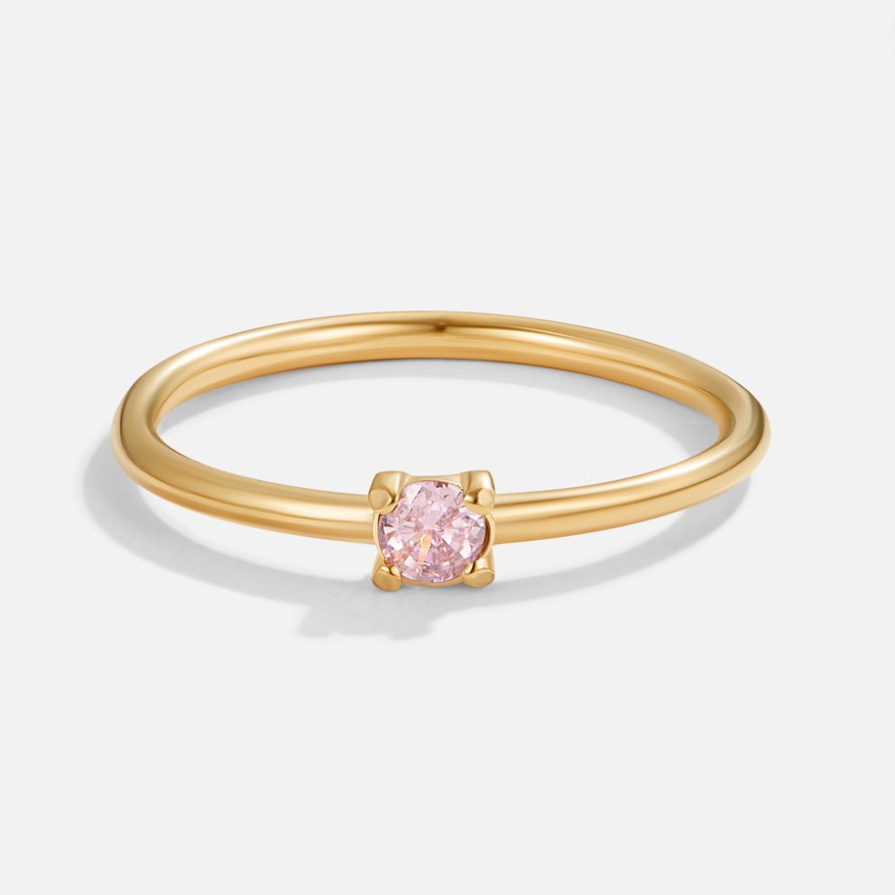Marigold | Birthstone gold rings