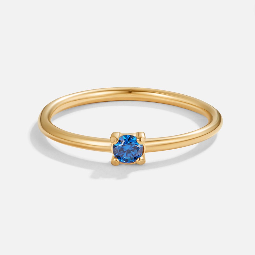 Marigold | Birthstone gold rings