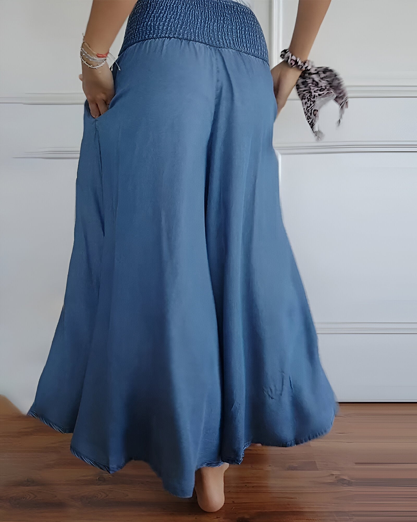 Elle | Comfortable Pants with Elastic Waist