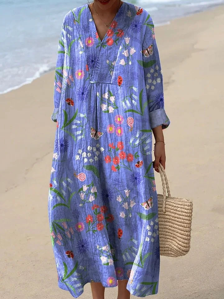 Iris | Painted Desert Dress