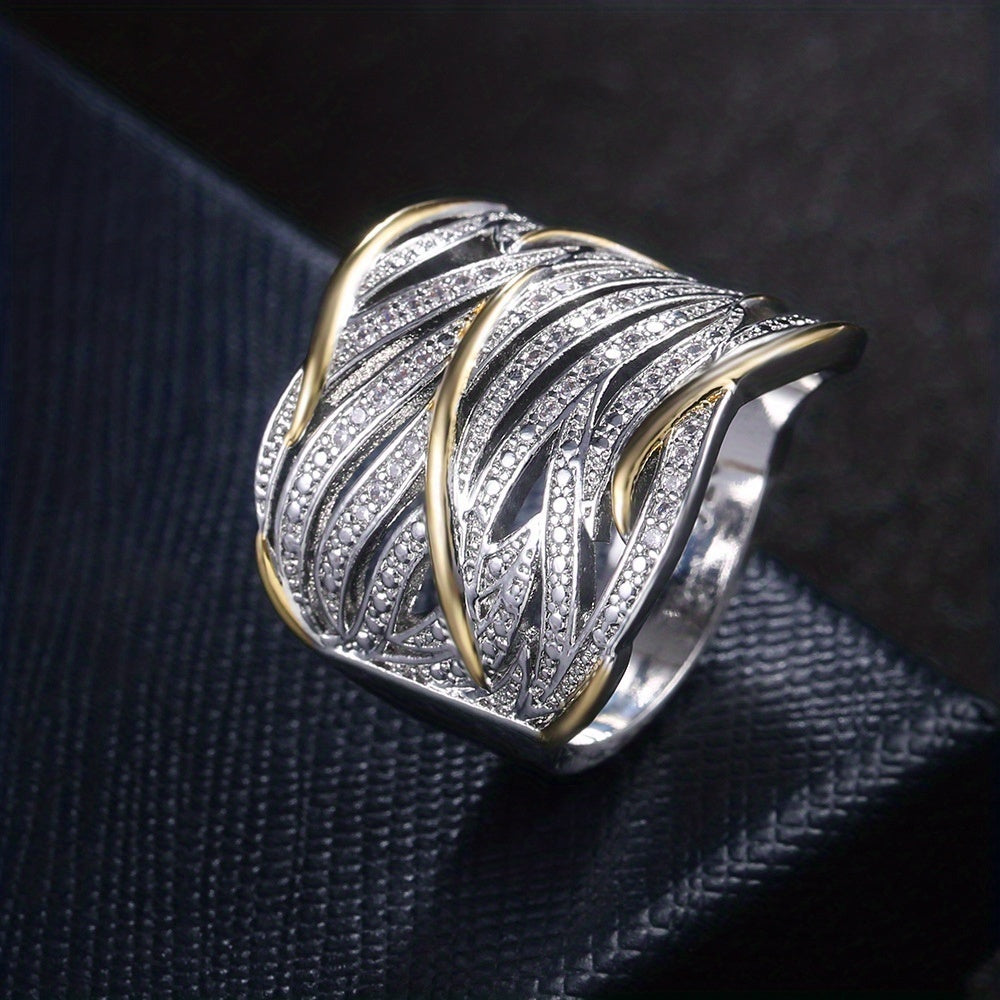 Matilda | Elegant Multi-Layer Twisted Ring