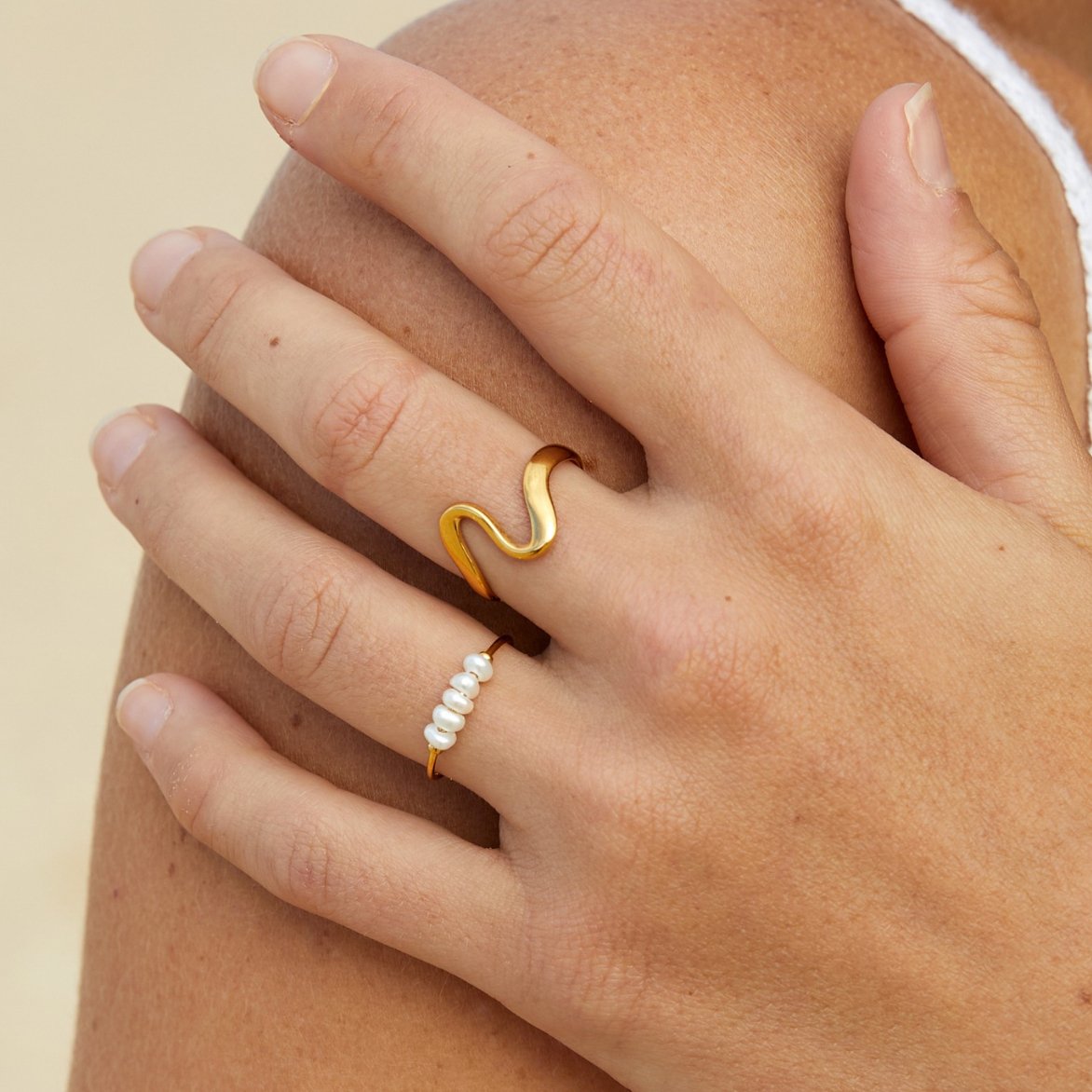 Adel |  Freshwater Pearl Ring
