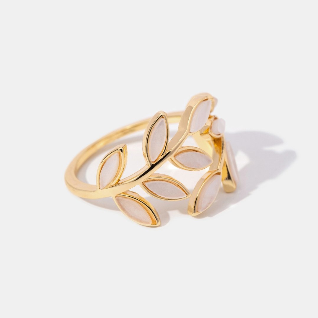 Seraphina | Gold Leaf Ring