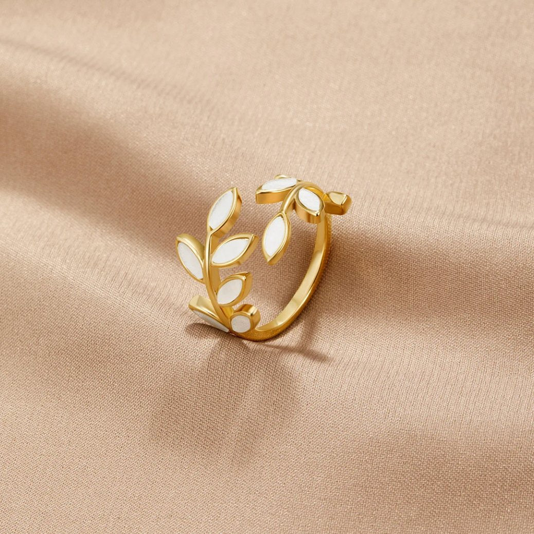 Seraphina | Gold Leaf Ring