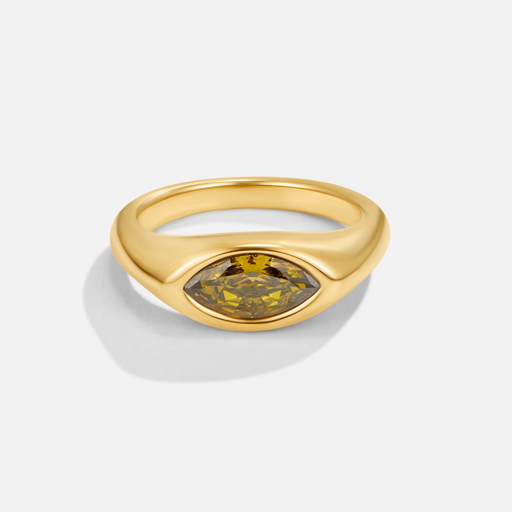 Eleanor | Green Arizona Crystal Ring