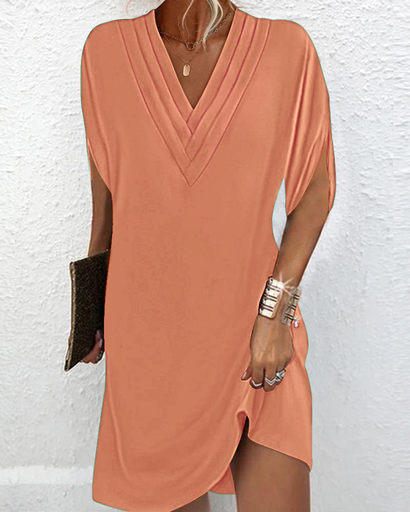 Amelia | Elegant Dress with V-Neck