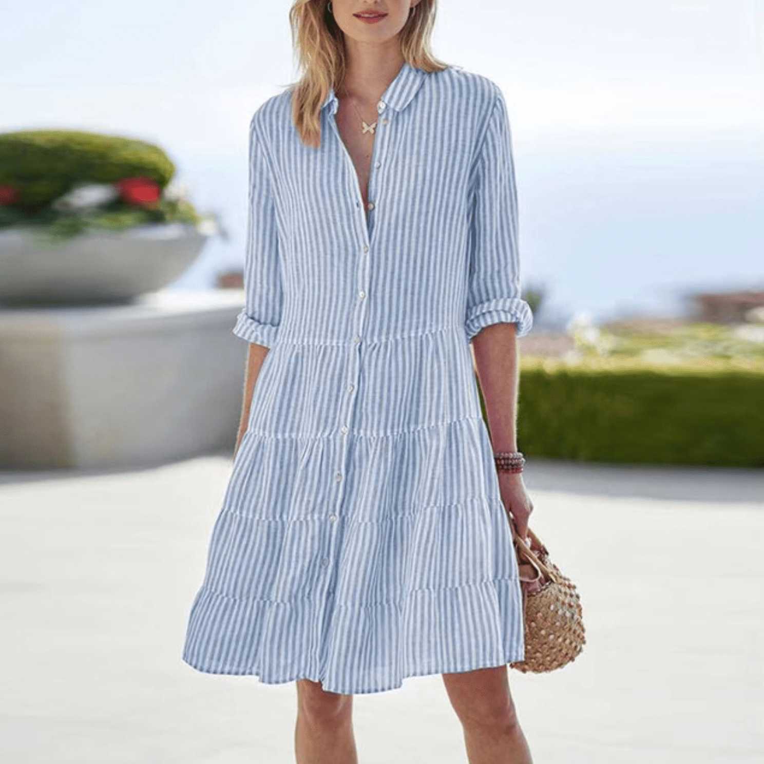 Mariel | Breezy Striped Dress