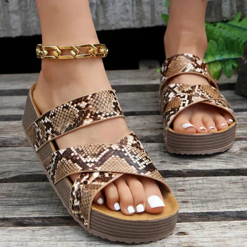 Evelorine | Orthopedic Leather Sandals