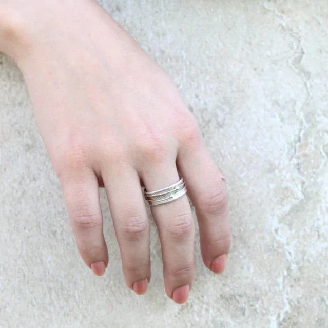 Violet | Vintage Gold-Plated Silver Ring
