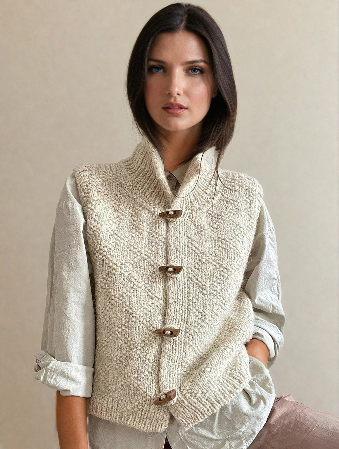 Sage | Bohemian Vest